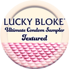 Lucky Bloke | Ultimate TEXTURED Condom Sampler - Ribbed & Studded Condoms - theCondomReview.com Lucky Bloke | Ultimate TEXTURED Condom Sampler - Ribbed & Studded Condoms - theCondomReview.com