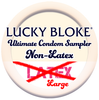 Lucky Bloke | NON-LATEX (Larger Fit) Condom Sampler - theCondomReview.com Lucky Bloke | NON-LATEX (Larger Fit) Condom Sampler - theCondomReview.com