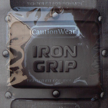 Caution Wear | Iron Grip - theCondomReview.com