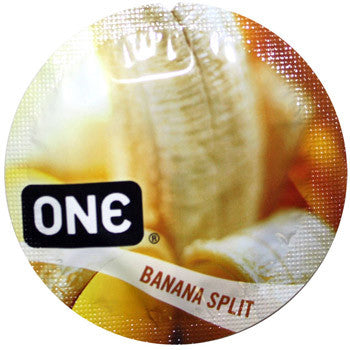 ONE | Flavor Waves: Banana Split - theCondomReview.com