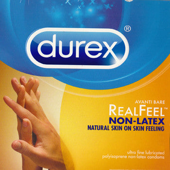 Durex | (Avanti Bare) RealFeel Non-Latex - theCondomReview.com